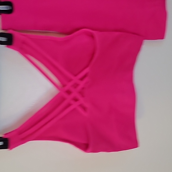 NWOT New Balance Vibrant Pink Workout Set SZ XL - Picture 5 of 10